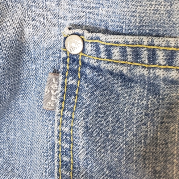 Levi's Vintage Silvertab Carpenter Jeans Y2K Size 32 X 29 100% Cotton Lightwash - Picture 11 of 16